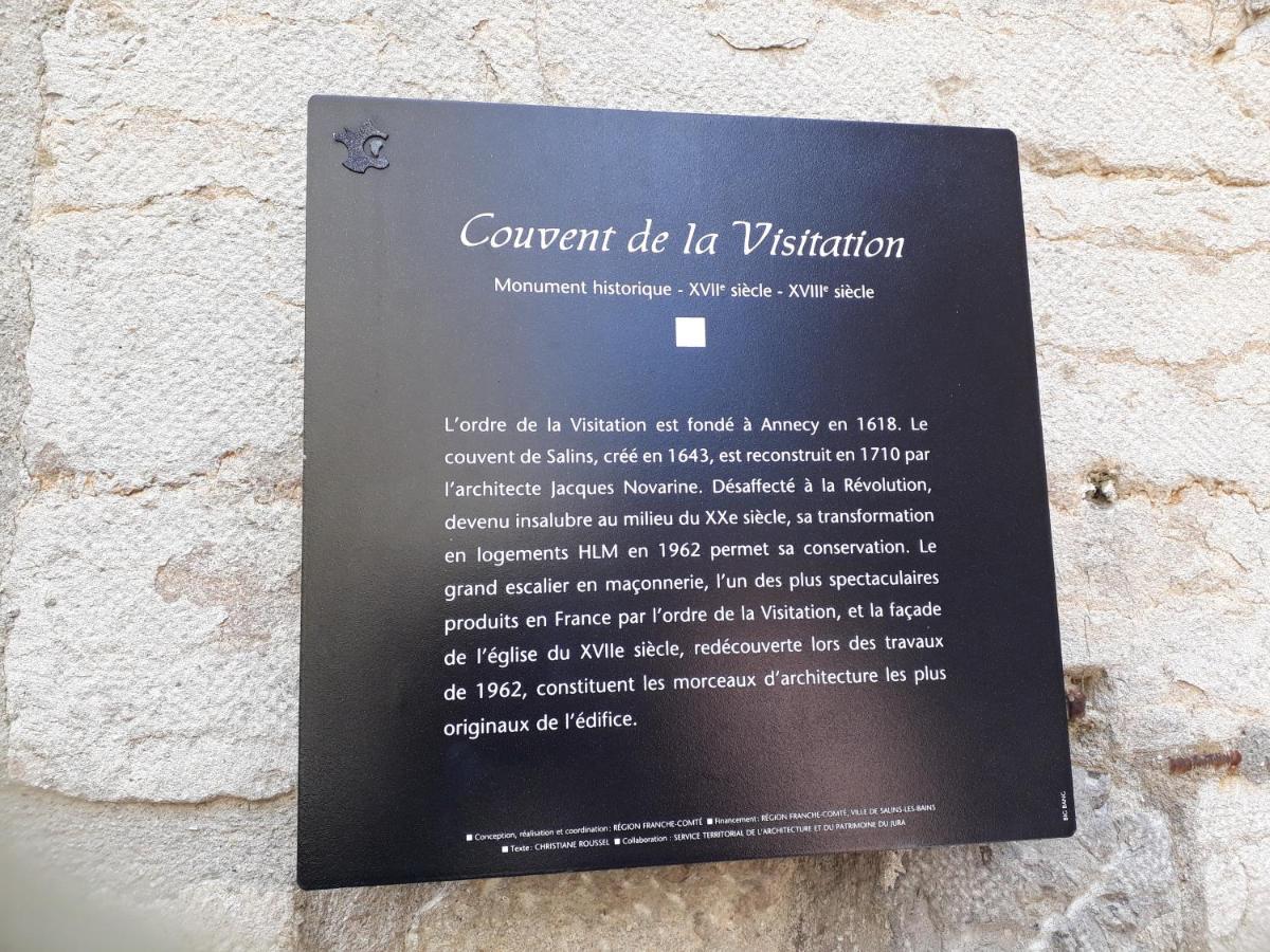 O'Couvent - Appartement 80M2 - 2 Chambres - A331 Salins-les-Bains Exterior foto
